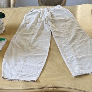 Women's Relaxed Fit Cream Joggers